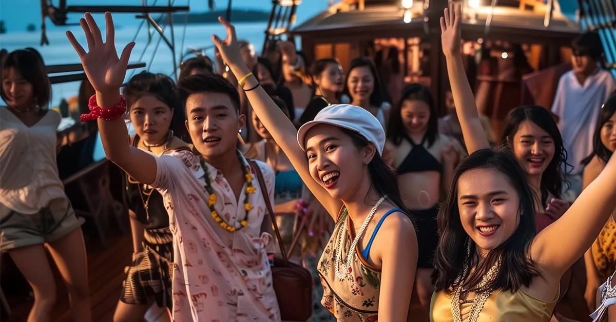 Vrijgezellenfeest Cruise  KomodoLuxury