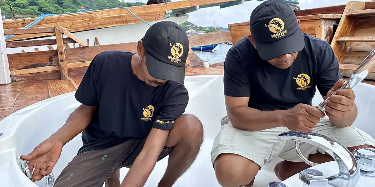 Bootsbau Indonesien Komodo Luxury | Phinisi Bau | Luxus