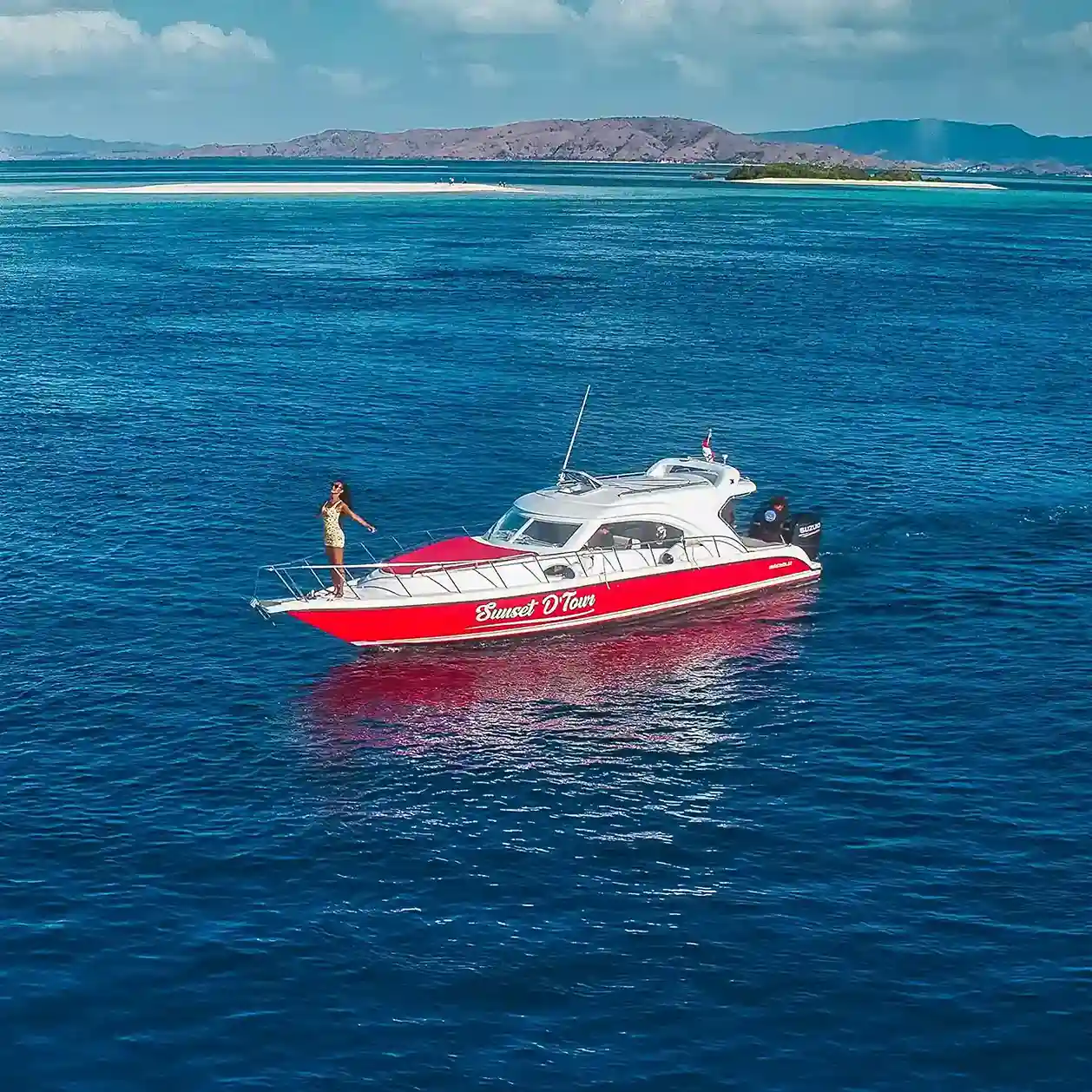 Sunset Speedboat