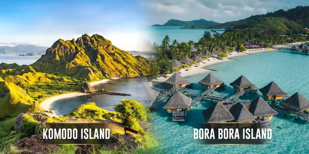 Komodo-Insel vs. Bora Bora | Komodo Luxury