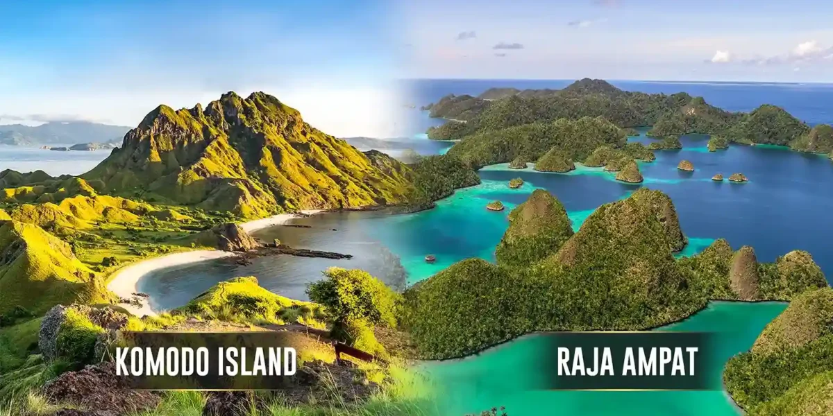 Komodo-Insel vs. Raja Ampat | Komodo Luxury