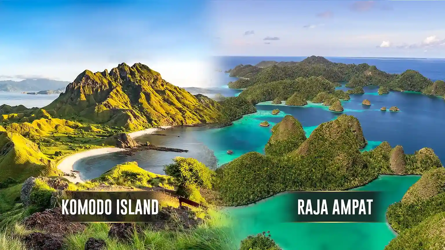 Komodo-Insel vs. Raja Ampat | Komodo Luxury