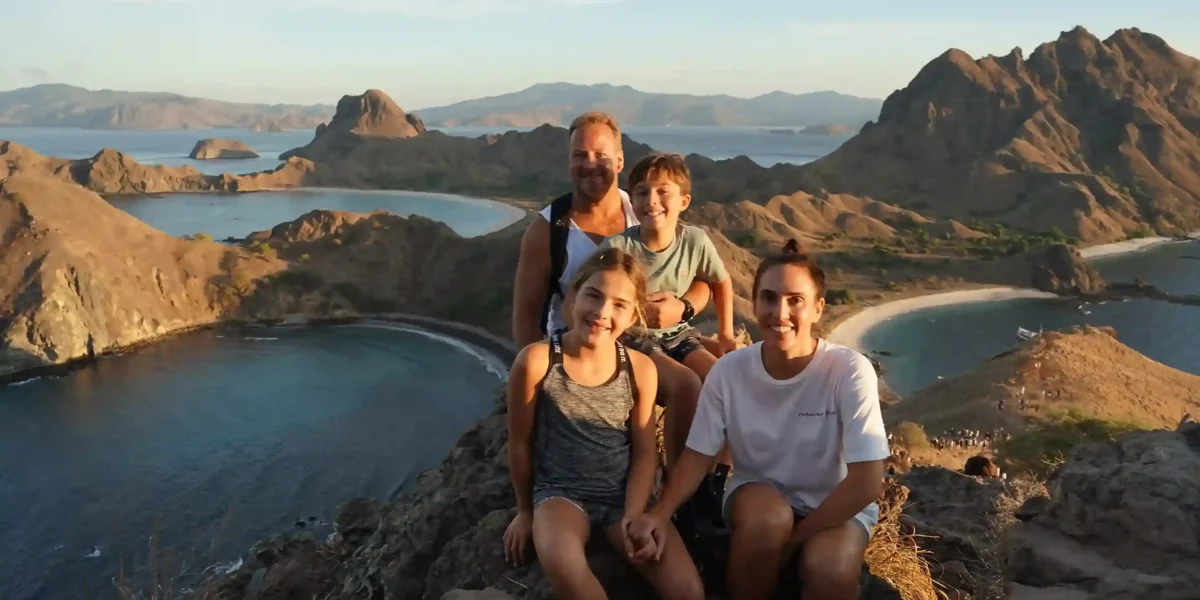 Wandern  Padar mit Kindern | Komodo Luxury
