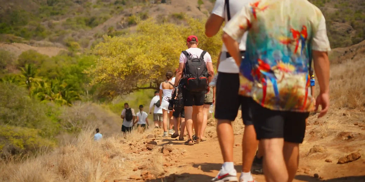 Wandern  auf der Insel Komodo Wandern  Komodowaran | Komodo Luxury