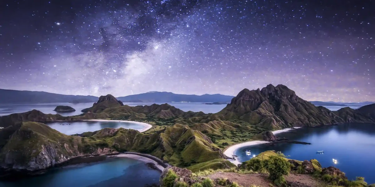Die Milchstraße auf Padar | Komodo Luxury