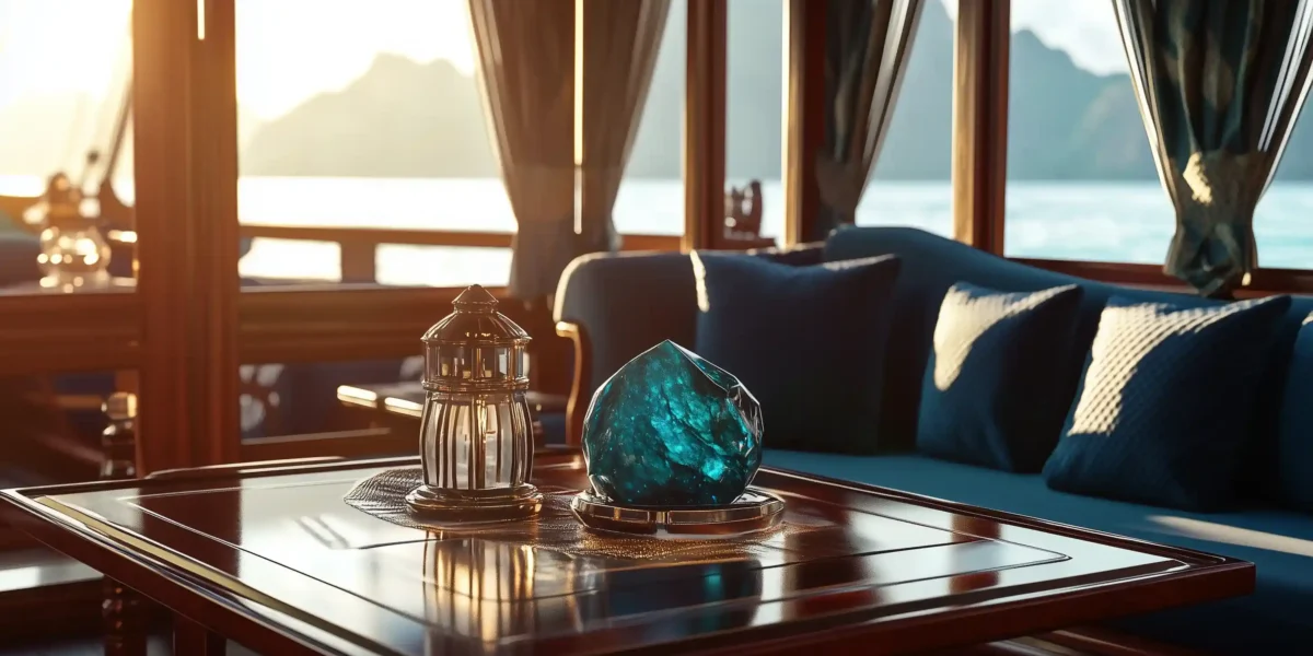 Lounge-Bereich Phinisi | Komodo Luxury