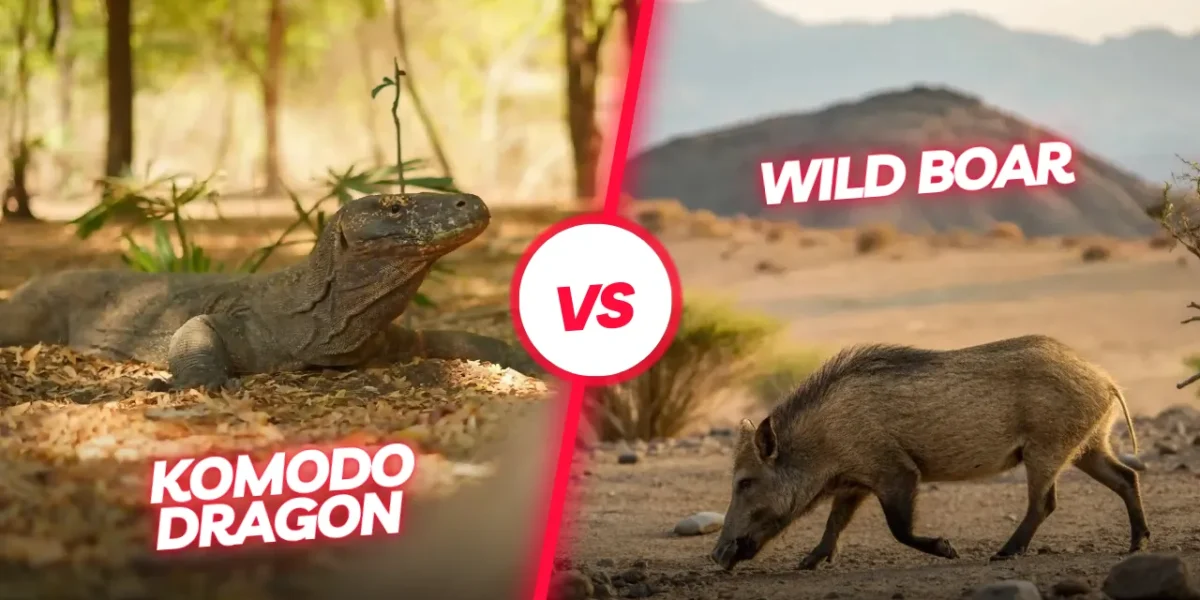 Komodowaran Wildschwein | Illustration | Komodo Luxury