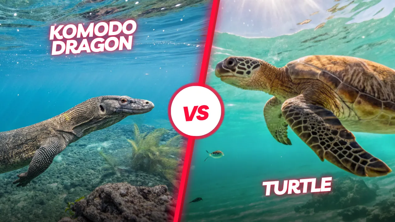 Dragon de Komodo tortue | Komodo Luxury