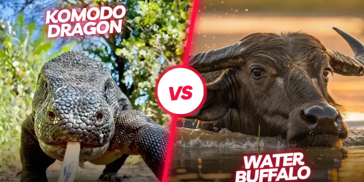 Komodowaran Wasserbüffel | Komodo Luxury