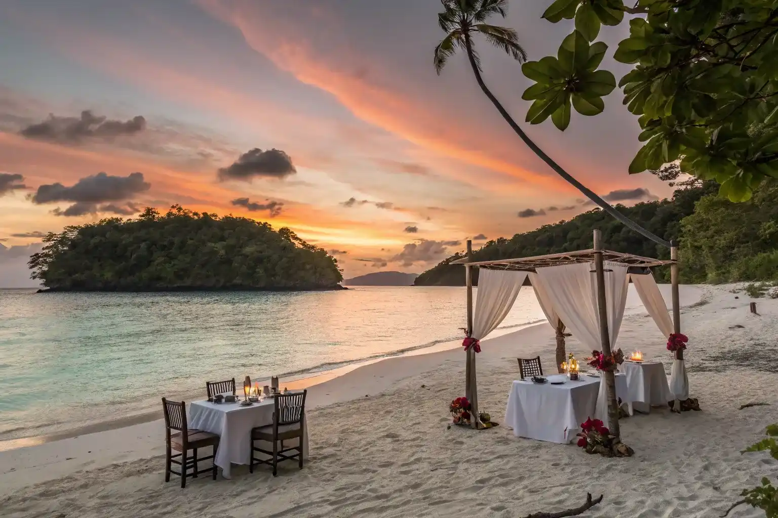 Beach Setup | Triton Bay and Kaimana | Komodo Luxury