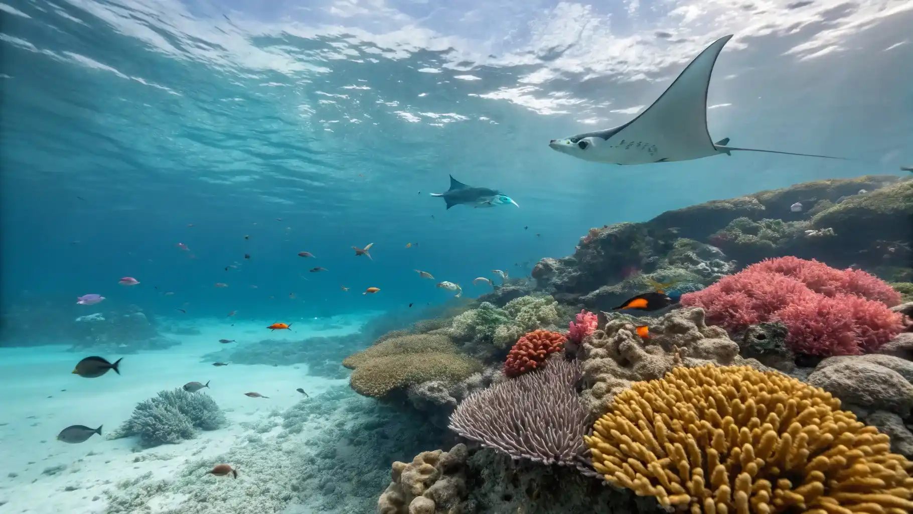 snorkel en Manta Sandy | Isla de Komodo  Raja Ampat | Komodo Luxury