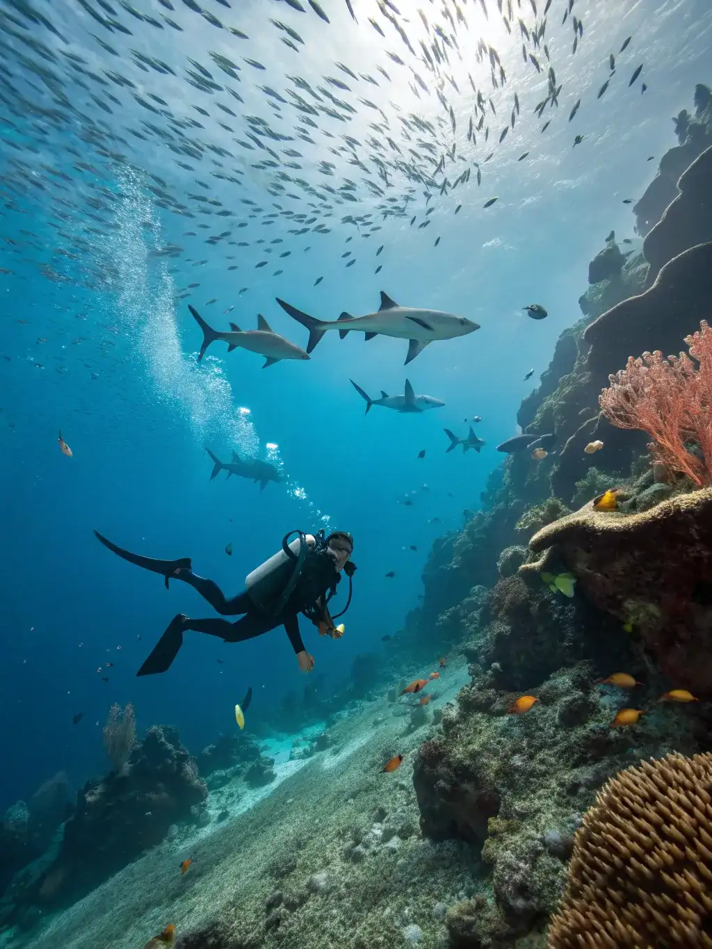 Shark Plateau | menyelam  di Alor menyelam Komodo Luxury