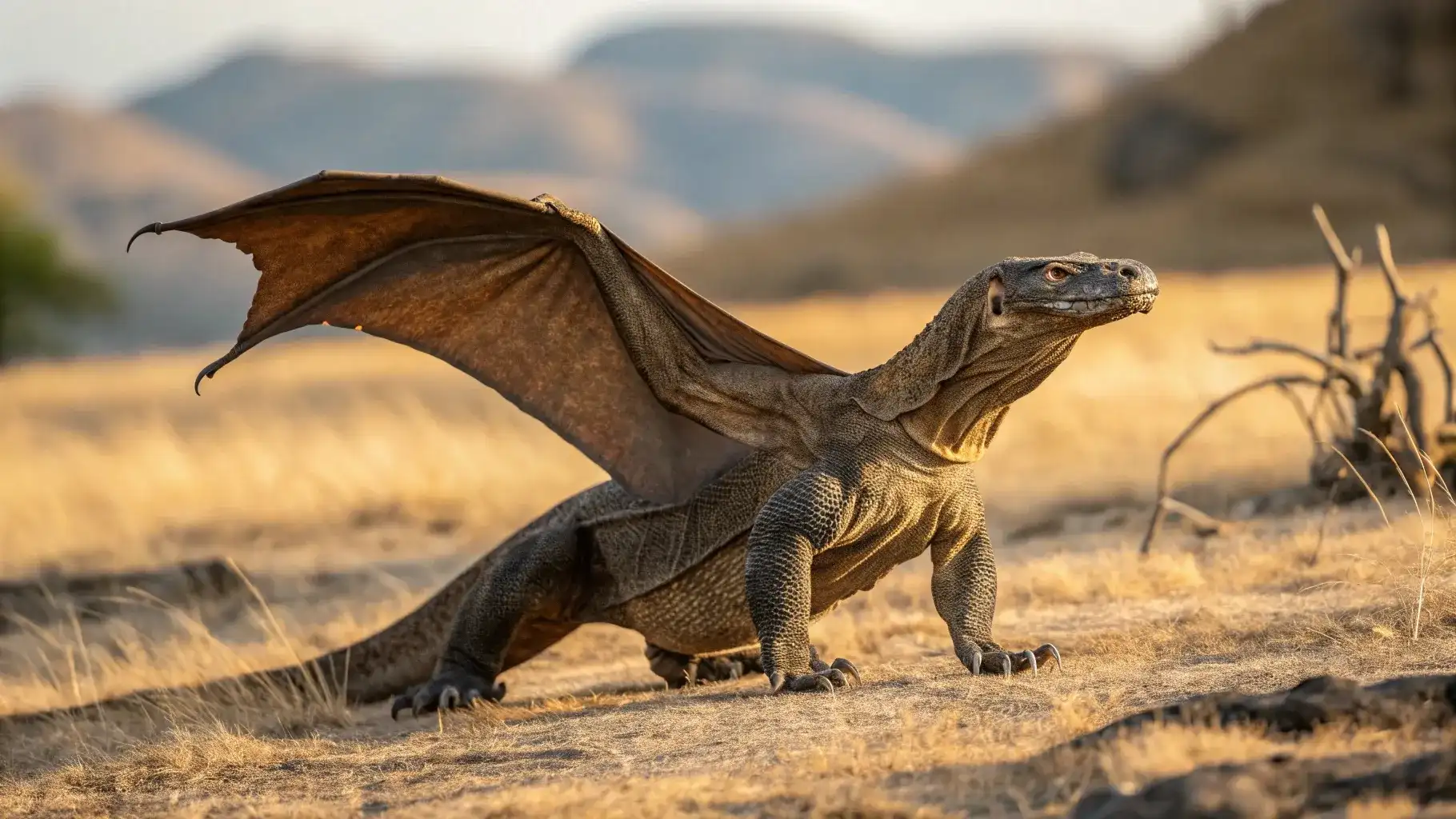 Umí varan komodský létat? | Komodo Luxury