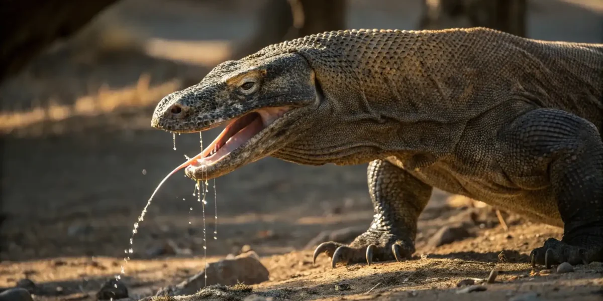 Sabbernder Drache | Komodo Luxury