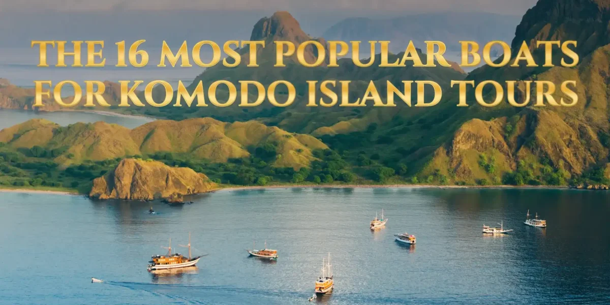 أشهر القوارب جزيرة كومودو | Komodo Luxury