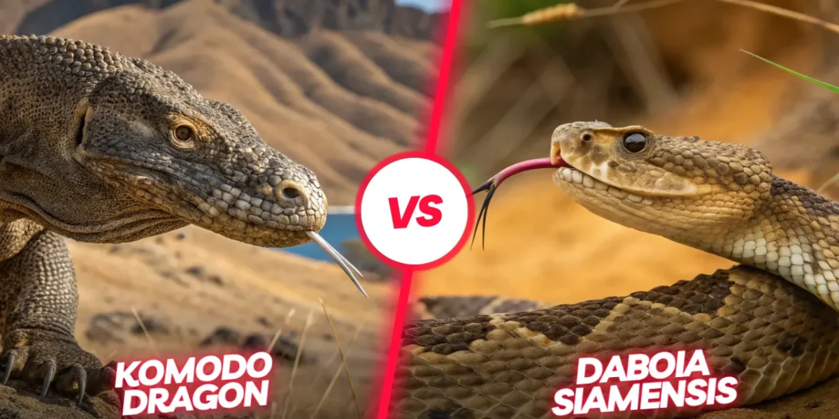 Komodowaran Daboia siamensis | Komodo Luxury