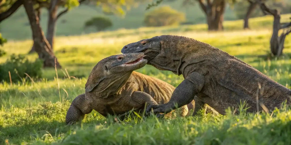 Paarungszeit Komodowaran Komodo Luxury