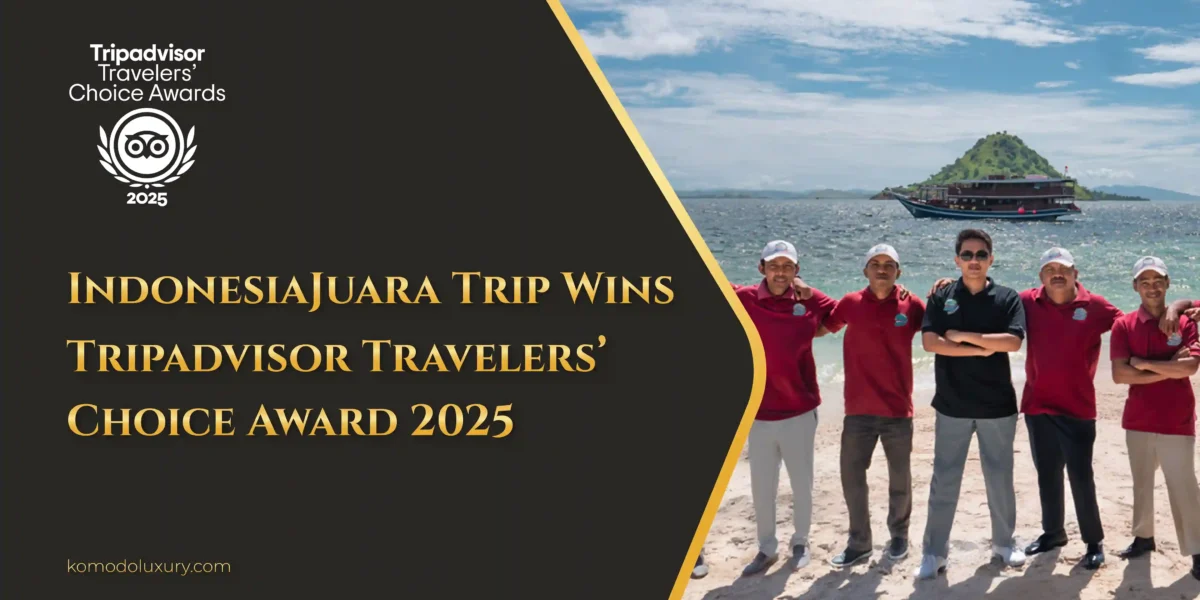 Titelbild – IndonesiaJuaraTrip gewinnt den Tripadvisor Travellers’ Choice Award 2025 | Komodo Luxury