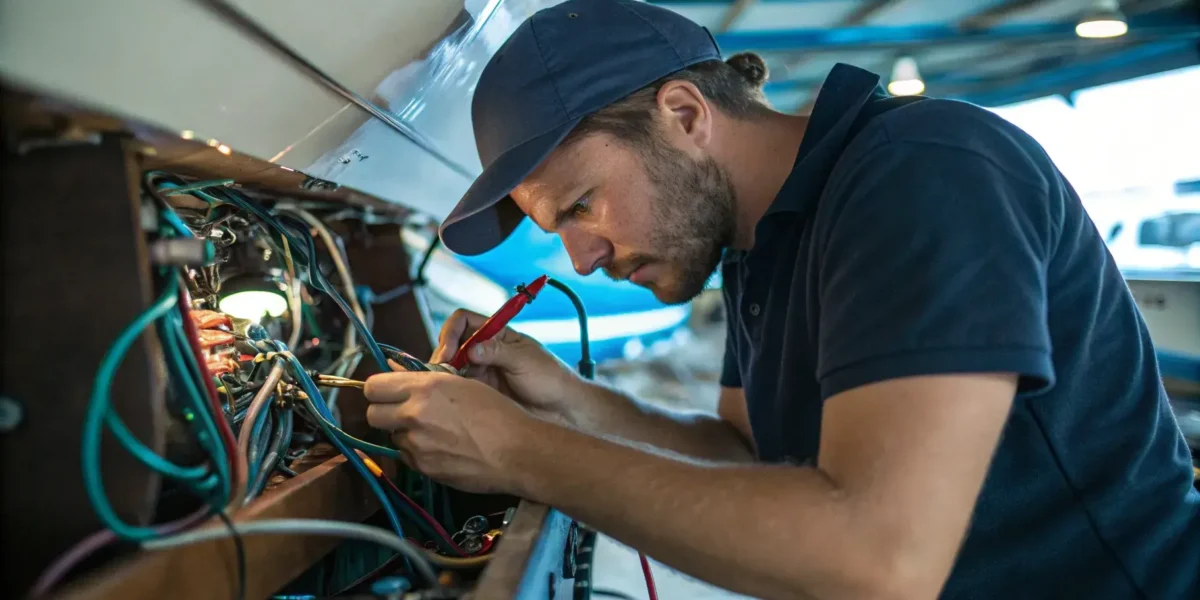 Reparatur der elektrischen Anlage | Bootsreparatur | Komodo Luxury