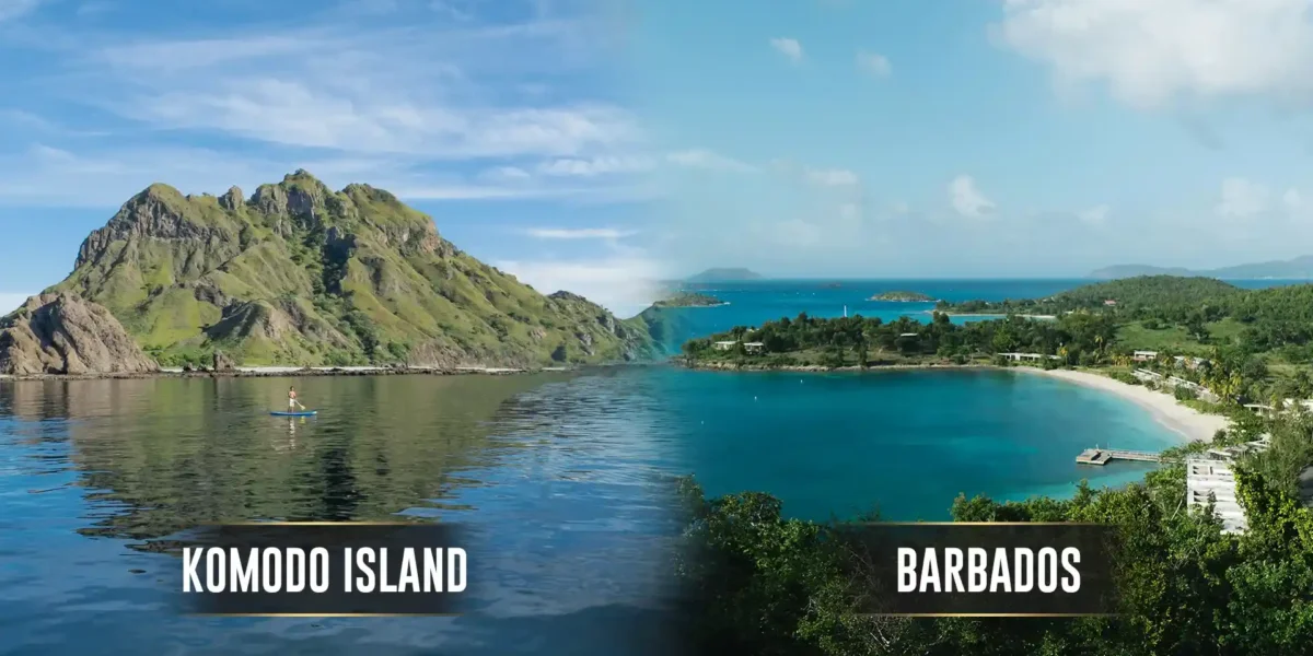 Komodo-Insel vs. Barbados | Komodo-Insel-Tour | Komodo Luxury