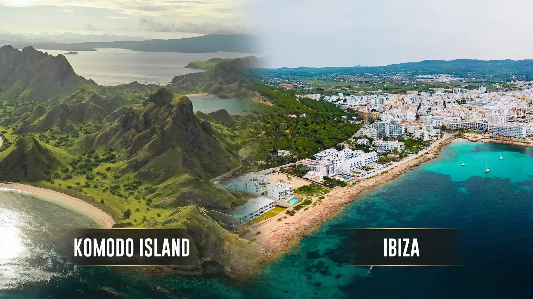 Komodo-Insel vs. Ibiza | Komodo Luxury