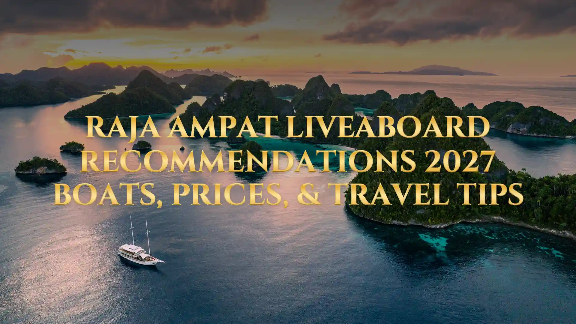 Úvodní obrázek | Doporučení pro potápěčské výlety v Raja Ampatu v roce 2027 | Komodo Luxury