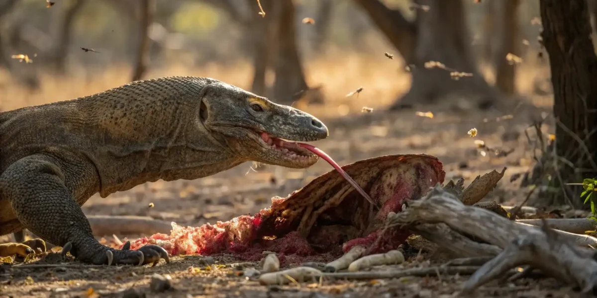 Verdauungssystem Komodowaran | Komodowaran  Tour zur Insel Komodo | Komodo Luxury