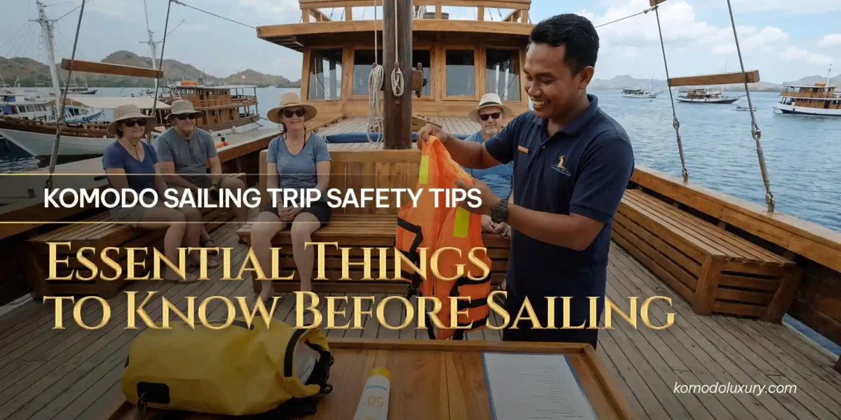 Sicherheitstipps für Segelreise Komodo Segelreise | Komodo-Inselrundfahrt | Komodo Luxury