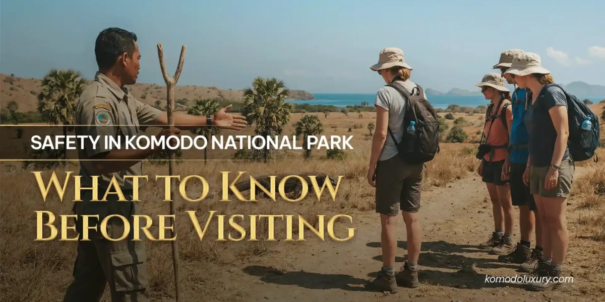 Sicherheit im Komodo Nationalpark  Komodo-Insel-Tour | Komodo Luxury